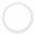 Bass Drum O's 4" White round HW4