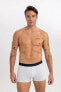 Regular Fit 3'lü Boxer B0539ax23au