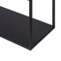 Shelves 70 x 13 x 70 cm Black Metal