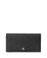 ფოტო #1 პროდუქტის Women's Crosshatch Leather Slim Snapped-Closure Wallet