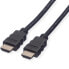 ROLINE Rotronic 2m HDMI - 2 m - HDMI Type A (Standard) - HDMI Type A (Standard) - 3D - 10.2 Gbit/s - Black
