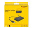 Delock DisplayPort 1.4 Splitter 1 x DisplayPort in to 4 x DisplayPort out - DisplayPort - 4x DisplayPort - 7680 x 4320 pixels - Black - Plastic - 1.4/2.2