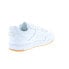 Фото #15 товара Reebok BB 4000 II Mens White Leather Lace Up Lifestyle Sneakers Shoes
