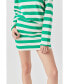 ფოტო #1 პროდუქტის Women's Stripe Terry Skirt