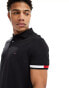 Фото #1 товара Tommy Hilfiger Slim Fit Polo in Black