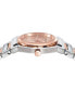 ფოტო #2 პროდუქტის Salvatore Women's Swiss Vega Holiday Capsule Two-Tone Stainless Steel Bracelet Watch 28mm
