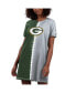 ფოტო #1 პროდუქტის Women's Green Green Bay Packers Ace Tie-Dye T-shirt Dress