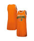 ფოტო #1 პროდუქტის Women's Orange Miami Hurricanes Tank Nightshirt