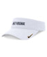 Men's and Women's White West Virginia Mountaineers 2024 Sideline Fit Ace Visor