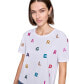 ფოტო #4 პროდუქტის Women's Embroidered Logo T-Shirt