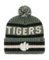 Фото #1 товара Men's Green Clemson Tigers OHT Military-Inspired Appreciation Bering Cuffed Knit Hat with Pom