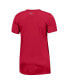 ფოტო #3 პროდუქტის Women's Red Cincinnati Bearcats Performance Tech Modern T-shirt