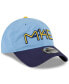 Фото #3 товара Men's Powder Blue Milwaukee Brewers City Connect 9TWENTY Adjustable Hat