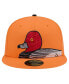 Фото #3 товара Men's Orange Aberdeen IronBirds Theme Night Decoys 59FIFTY Fitted Hat