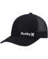 Men's Black Corp Staple Trucker Snapback Hat