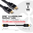 Club 3D HDMI 2.0 4K60Hz RedMere cable 15m/49.2ft - 15 m - HDMI Type A (Standard) - HDMI Type A (Standard) - 3D - 18 Gbit/s - Black