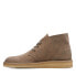 Фото #9 товара Clarks Desert Coal 26169995 Mens Brown Suede Lace Up Chukkas Boots