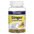 Фото #1 товара Жевательные витамины Enzymedica Ginger & Vitamin B6, Лимон и имбирь, 60 штук