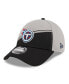 ფოტო #3 პროდუქტის Men's Gray, Black Tennessee Titans 2023 Sideline 9FORTY Adjustable Hat