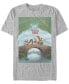 Фото #1 товара Men's Pooh Poster Short Sleeve T-Shirt