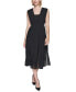 Women's Pleated Chiffon Dress