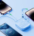 Фото #7 товара Внешний аккумулятор 10000mAh Jelly Series 22.5W Joyroom с кабелем iPhone Lightning, цвет - синий