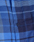 Men's Aerobora Patterned Button-Up Short-Sleeve Shirt