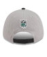 Фото #5 товара Men's Gray, Black New York Jets 2023 Sideline 9FORTY Adjustable Hat