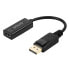Savio AK-62 video cable adapter 0.2 m DisplayPort HDMI - Adapter - Digital/Display/Video