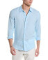 Фото #1 товара Onia Standard Linen-Blend Shirt Men's