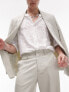 Фото #8 товара Topman wide leg suit trousers in light khaki