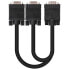 Фото #2 товара NANOCABLE SVGA To 2xHDB15 Cable 45 cm