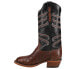 Фото #3 товара Tony Lama Kosse Ostrich Round Toe Cowboy Mens Brown Western Cowboy Boots CT840