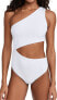 Фото #1 товара Beach Riot Women's Celine One Piece Swimsuit White Size XS 303925