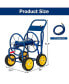 Фото #3 товара Garden Hose Reel Cart Holds 330ft of 3/4 Inch or 5/8 Inch Hose