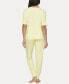 ფოტო #2 პროდუქტის Women's Jessie 2 Pc. Jersey Knit Lounge Set