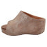 Фото #3 товара Volatile Carrier Wedge Womens Brown Casual Sandals PV112-221
