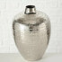 Dekovase Vase silber Metall Blumenvase