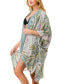 ფოტო #3 პროდუქტის Floral Kimono Cover Up