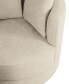 Фото #6 товара Elizabeth 38" Stain-Resistant Fabric Swivel Chair