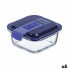 Фото #1 товара Герметичная коробочка для завтрака Luminarc Easy Box Синий Cтекло (380 ml) (6 штук)