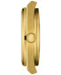 ფოტო #3 პროდუქტის Unisex PRX Gold-Tone Stainless Steel Bracelet Watch 35mm