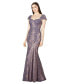 ფოტო #1 პროდუქტის Women's Fitted Lace Mermaid Gown