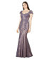 Women's Fitted Lace Mermaid Gown