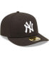 Фото #3 товара Men's New York Yankees Black, White Low Profile 59FIFTY Fitted Hat