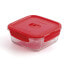Фото #3 товара Герметичная коробочка для завтрака Luminarc Pure Box Красный 1,22 L Cтекло (6 штук)