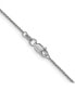 ფოტო #2 პროდუქტის 18K White Gold 16" Diamond-cut Cable Chain Necklace