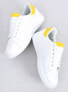 Женские кроссовки белый желтый LV101P YELLOW