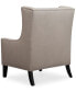 Barton Fabric Accent Chair with Nailheads