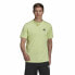 Men’s Short Sleeve T-Shirt Adidas Aeroready Designed 2 Move Green